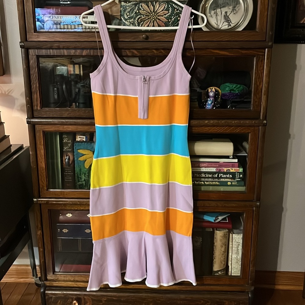 Tanya Taylor Noreen Knit Striped Dress Size Medium - Picture 6 of 16